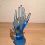 Blue baguier hand