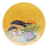 Vallauris mushroom pattern cheese board