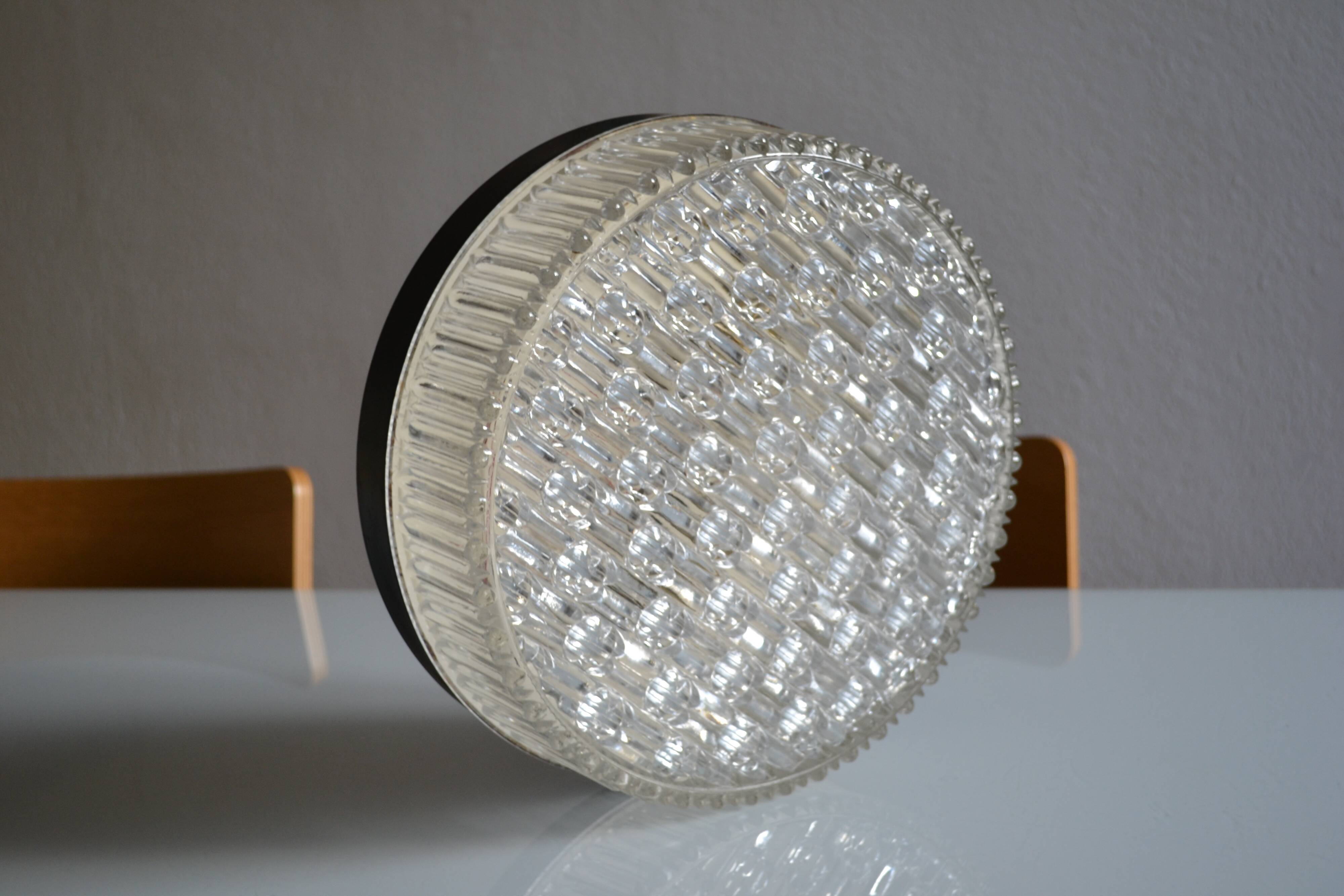 Ceiling or wall lamp by Helena Tynell @ Limburg Finland 1960s Scandinavian