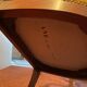 Fauteuil Empire en velours vert et acajou