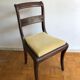 Chaise en acajou