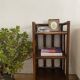 Occasional shelf bookcase in rattan