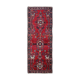 Traditional Red Persian Runner Rug Handwoven Oriental Floral Runner Carpet- 110x300cm