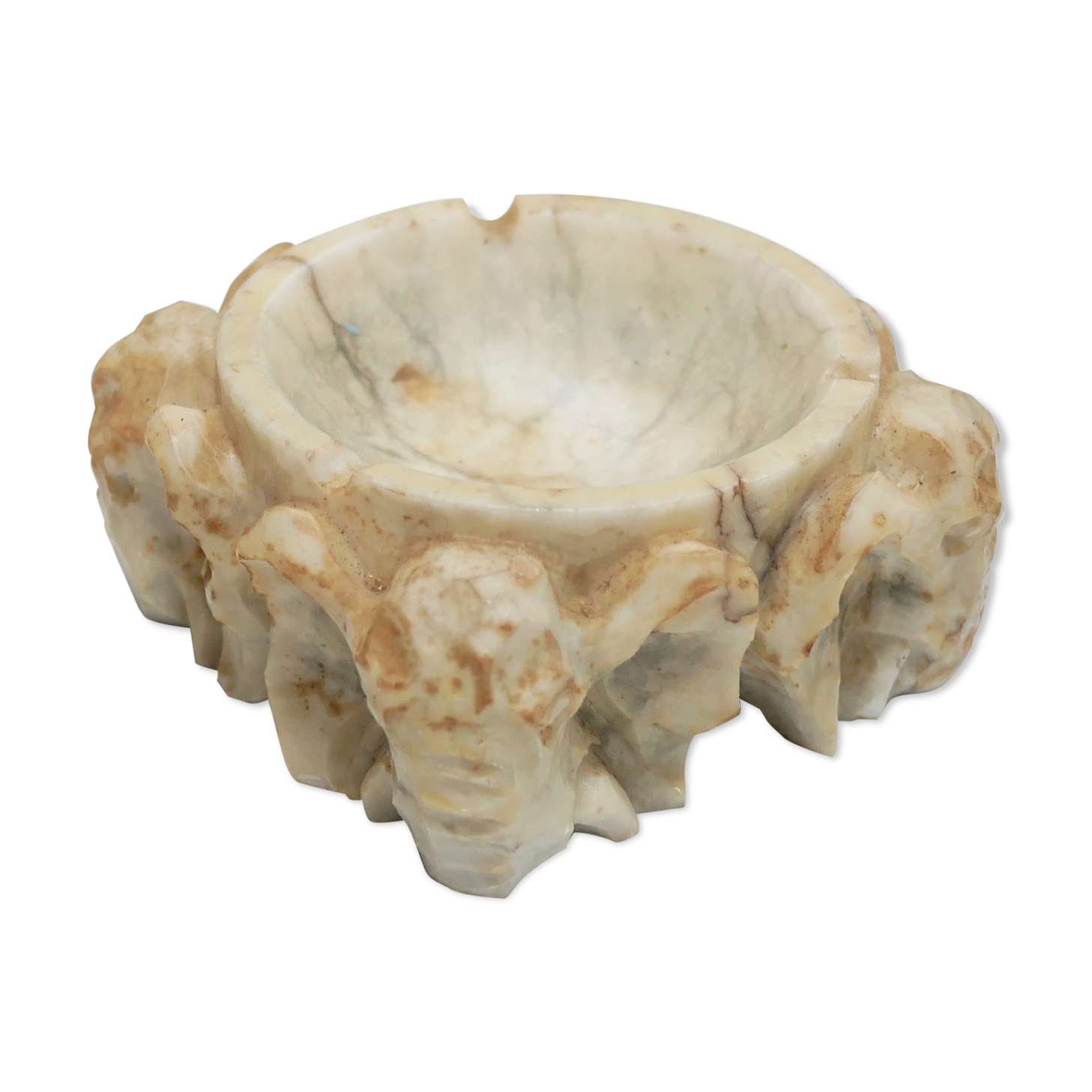 Vintage ashtray in alabaster