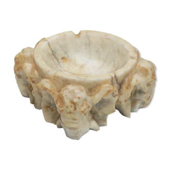 Vintage ashtray in alabaster