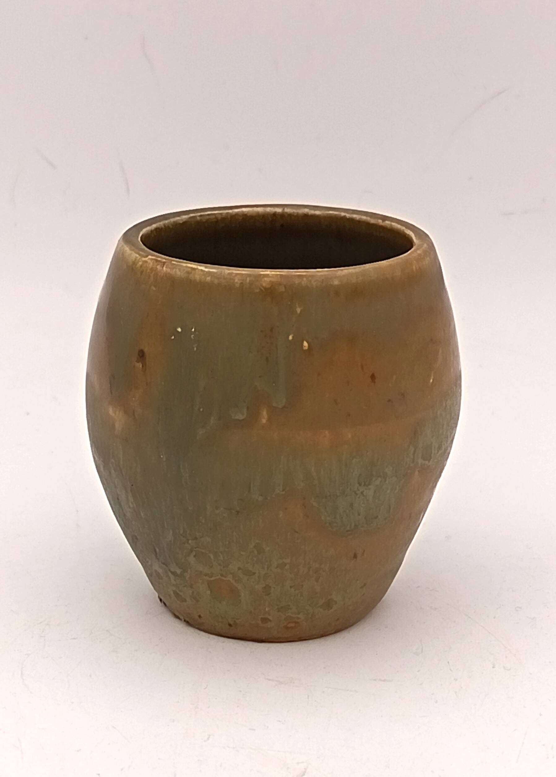 Stoneware vase by Eugène Lion – School of Carriès, Saint-Amand-en-Puisaye