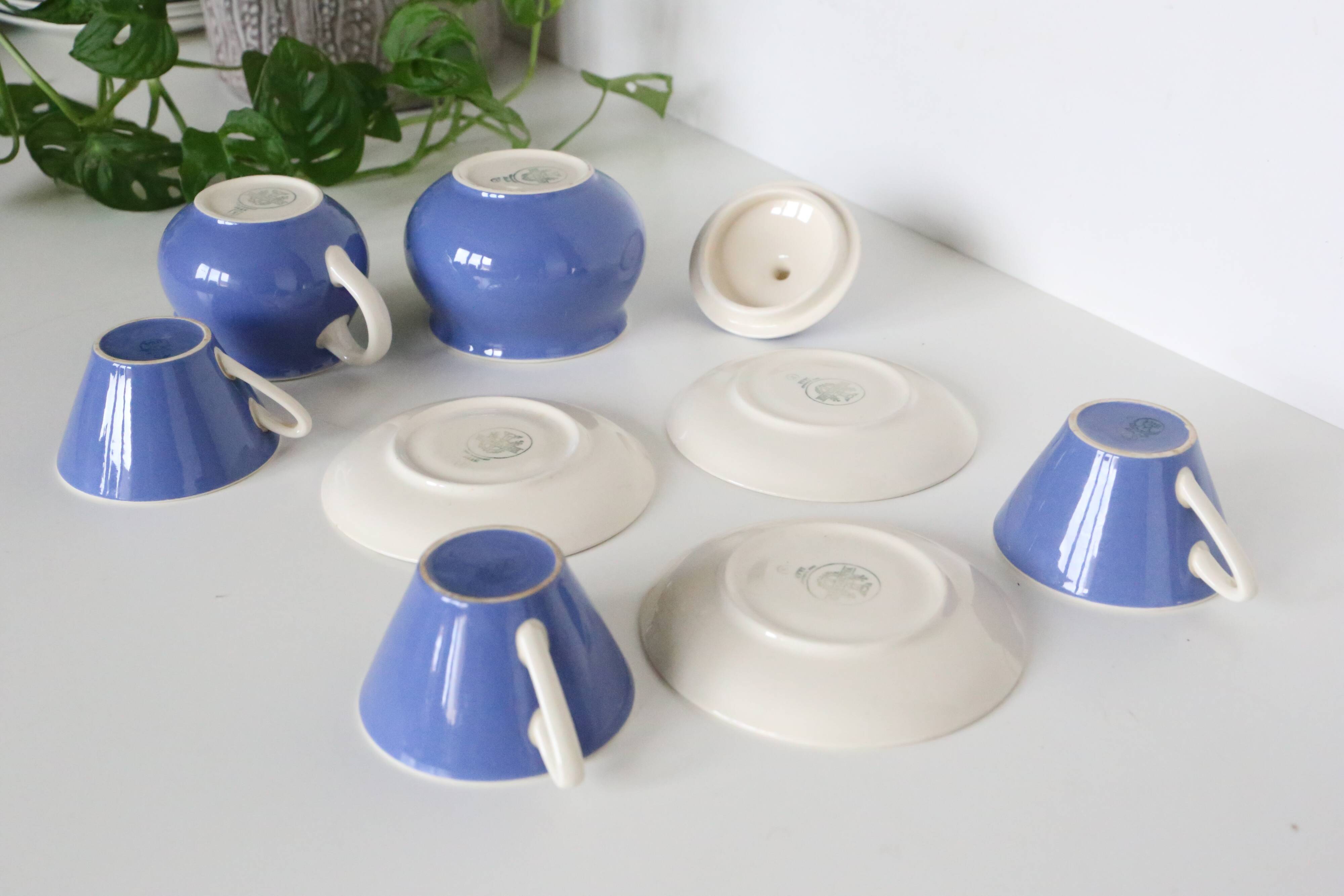 Coffee service Villeroy and Boch, in very good condition, vintage