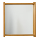 Vintage oak mirror