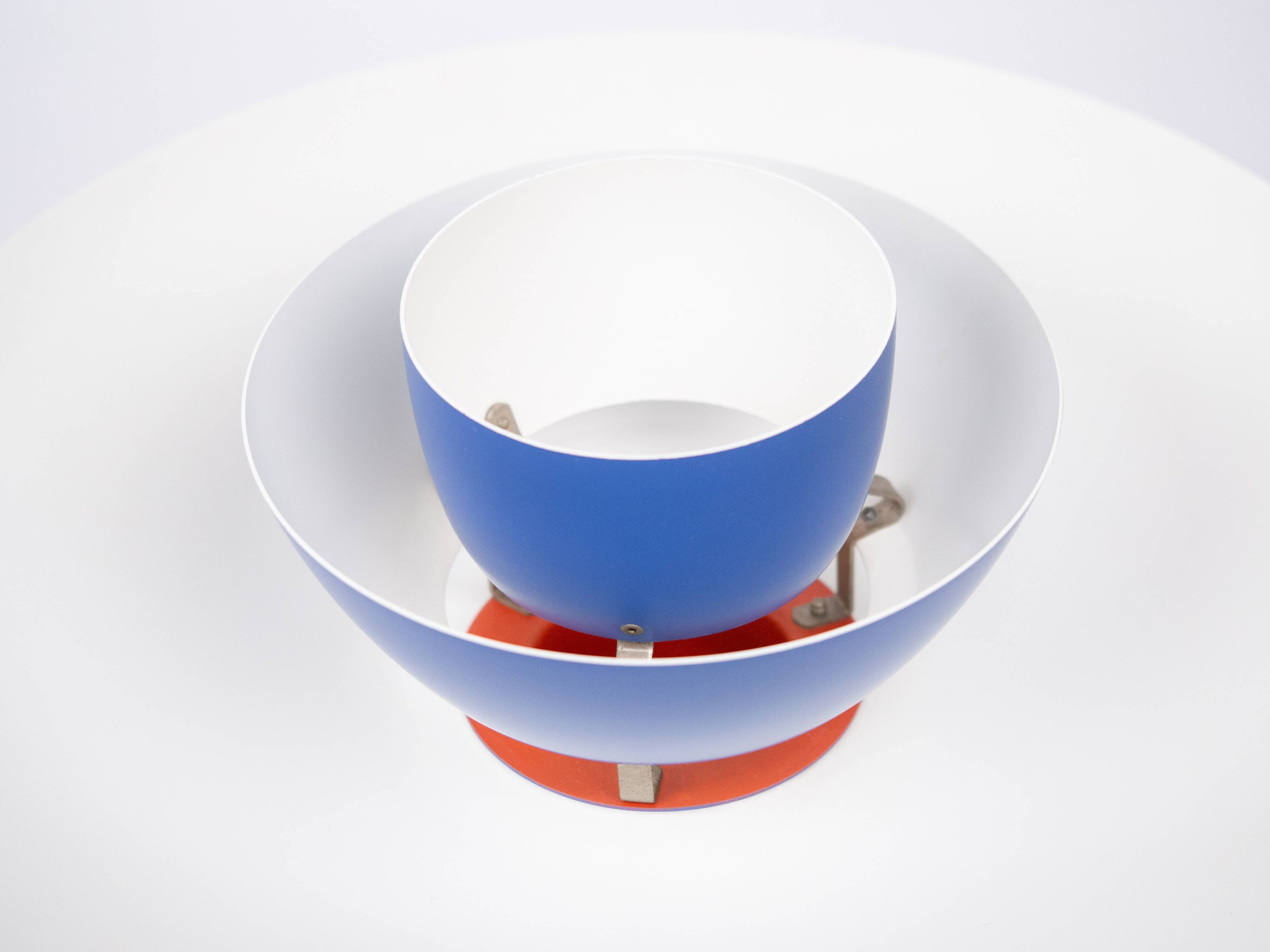 Danish vintage pendant lamp PH 4/3 by Poul Henningsen, Louis Poulsen, 1966