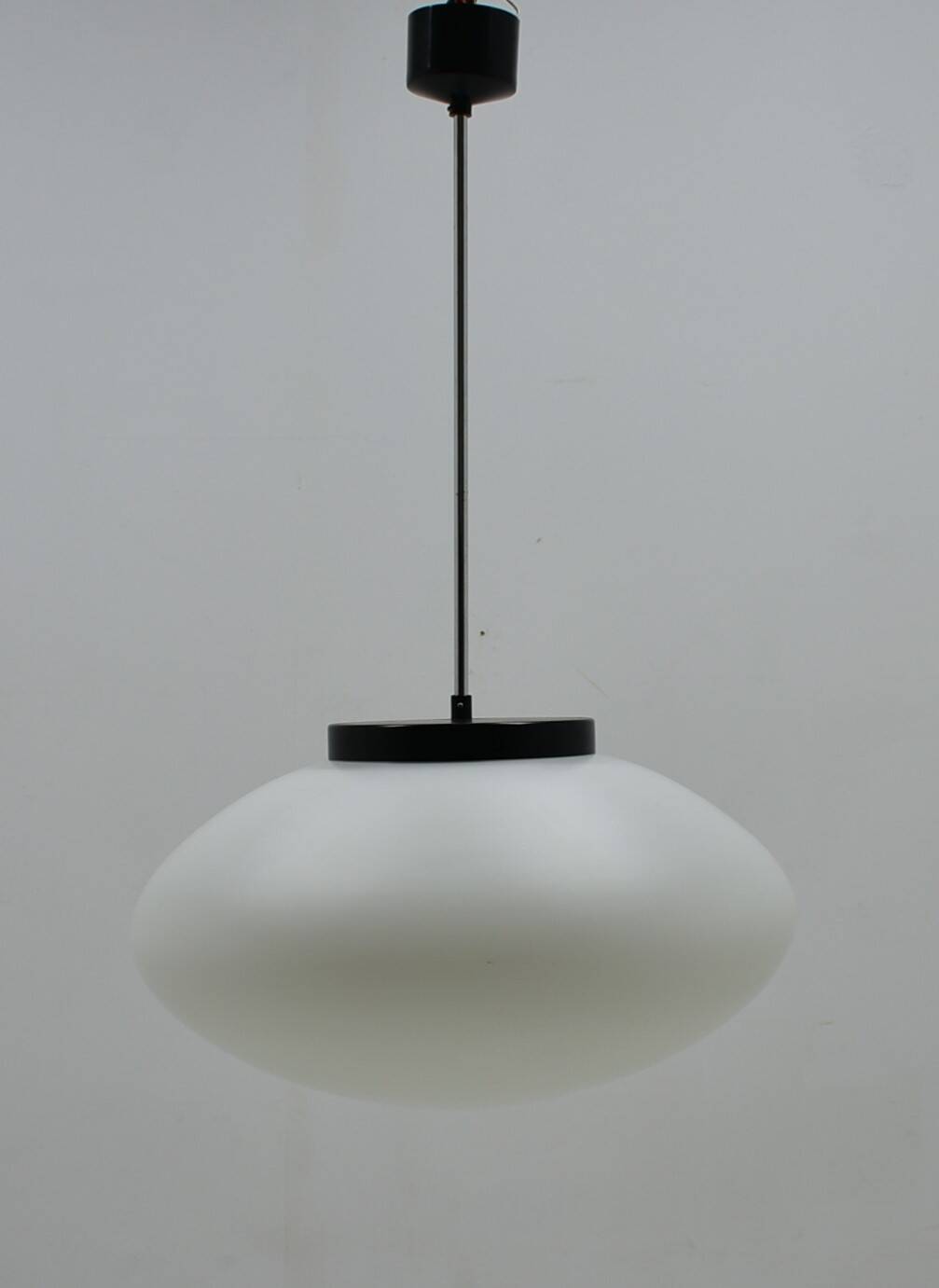 Mid-Century Glass Pendant by Jaroslav Bejvl for Kamenicky Senov, 1960's
