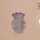 Suite de 8 assiettes plates " Badonvillers "