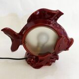 Lampe veilleuse Poisson Art Déco