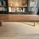 Solid elm dining table