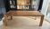 Solid elm dining table