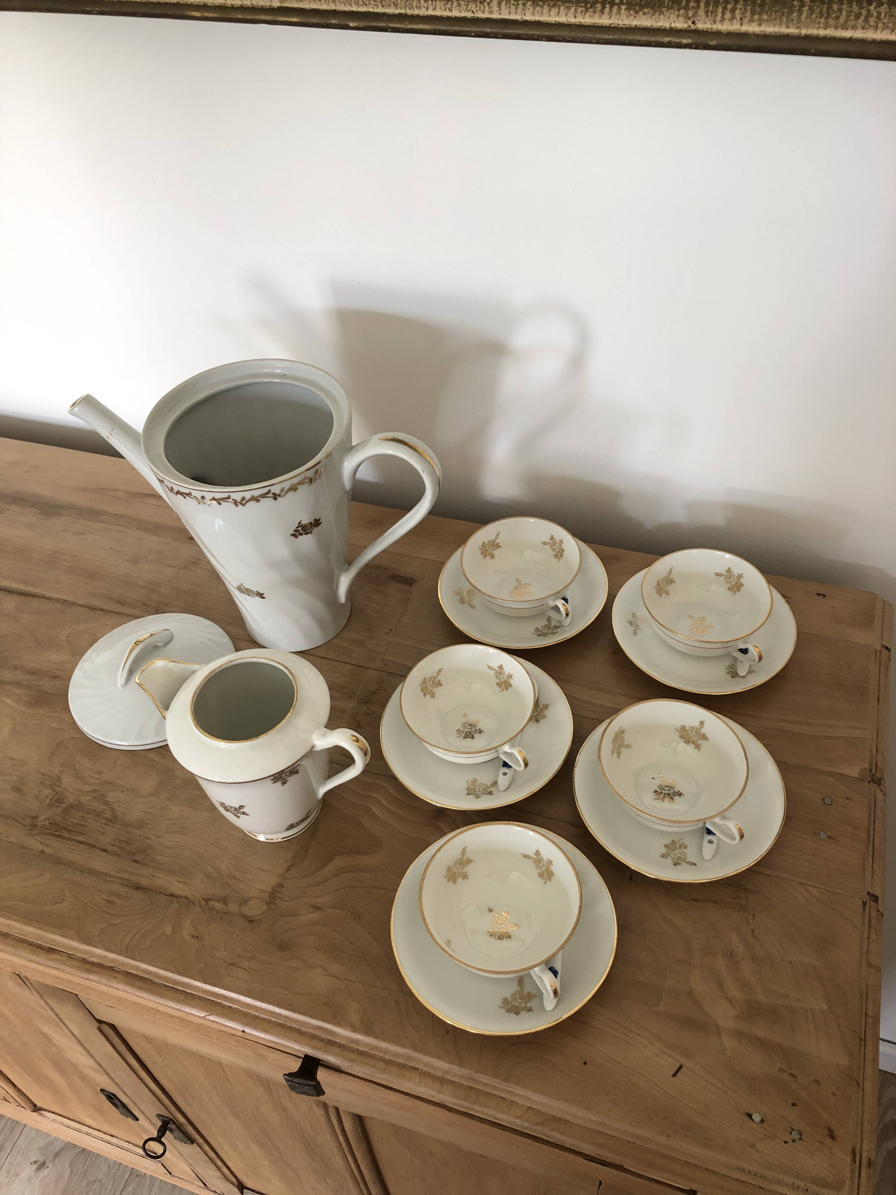 Limoges porcelain tea or coffee service