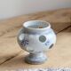 Old crocus pot in blue earthenware | Saint-Uze flower holder in REVOL style