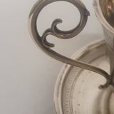 cups and saucers in solid silver