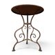 1900 wrought iron guéridon from Arras, St Sauveur