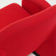 Funky red chairs from the 1970