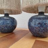 Pair of vintage ceramic lamp