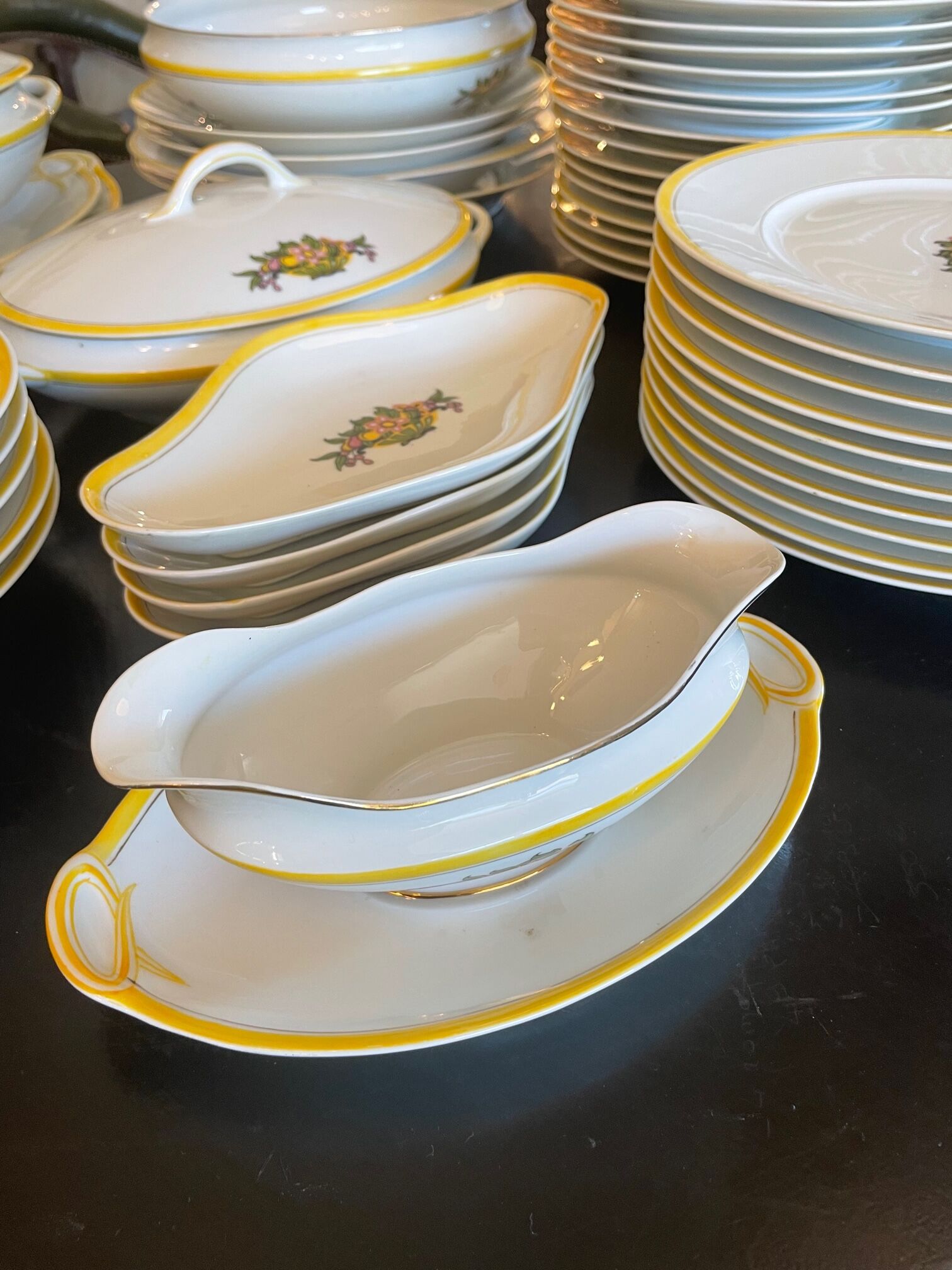Limoges porcelain service