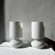 IKEA vintage table lamp, LYKTA model in white (sold individually or as a pair)