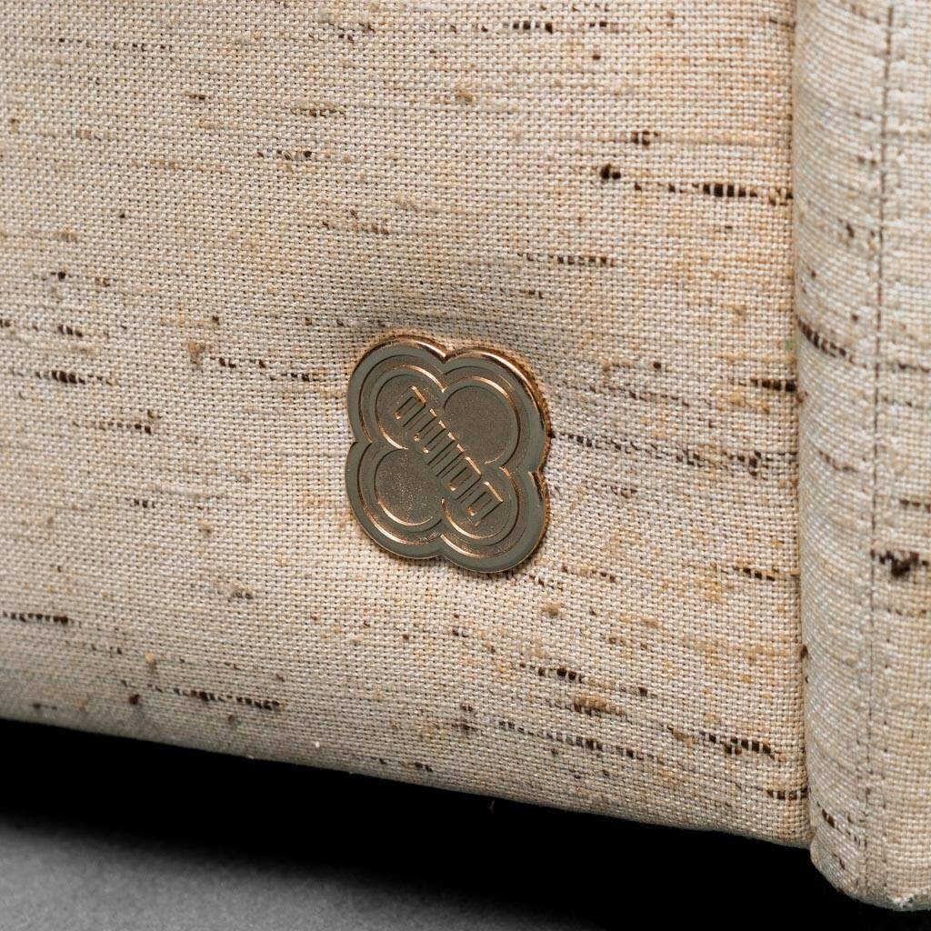 Divano 2 posti tessuto mod. soffio doimo anni ’70 vintage modernariato