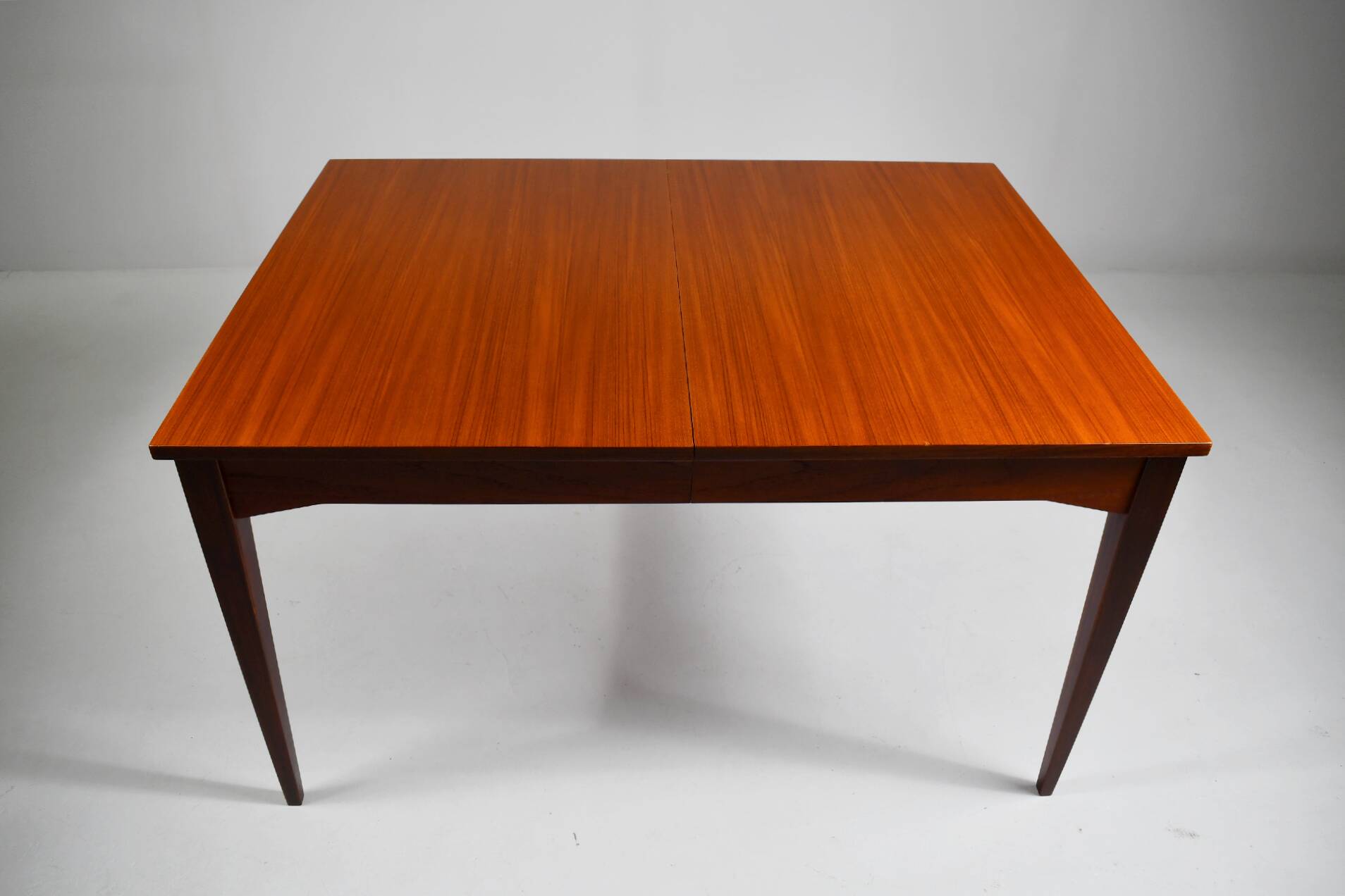 Large teak dining table. 1960s.