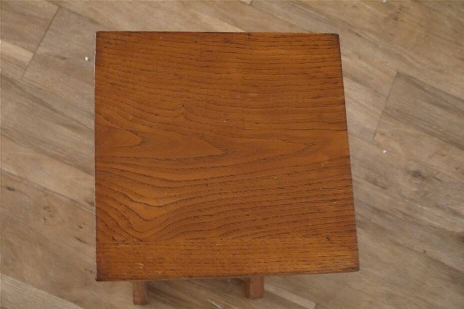 Vintage wooden side table 1960