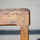vintage wooden church bench, old wooden bench, bench, entrance hall, interior decoration
