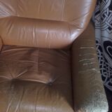 Fauteuil en cuir très confortable