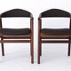 Pair Vintage Armchairs Danish 1960s-1970s