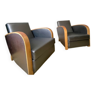 Pair of armchairs