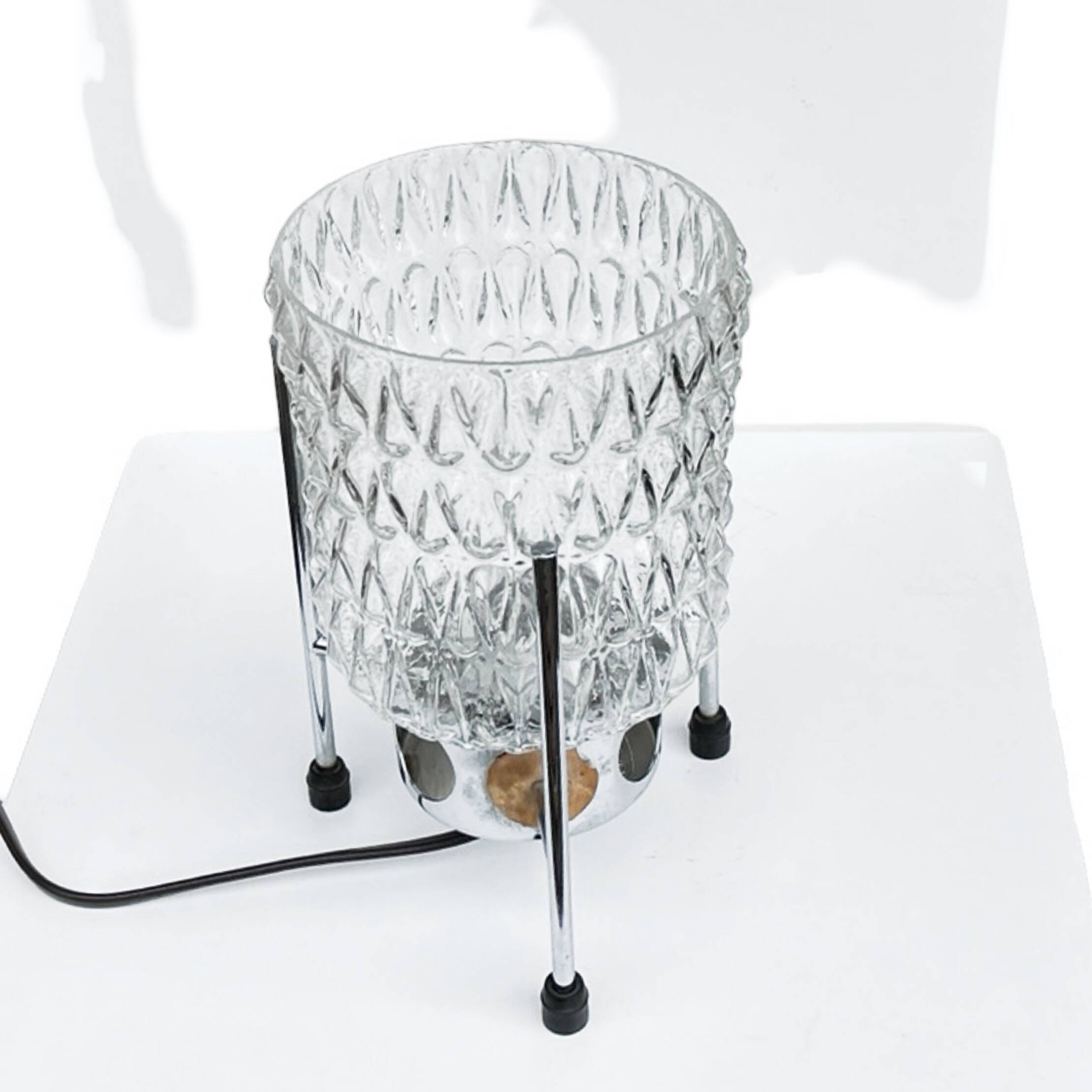 Lampe de nuit Napako Space Age, Tchécoslovaquie, années 1960