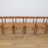 Mid Century Dining Chairs by Arne Hovmand-Olsen for Mogens Kold, 1960s, Den