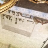 Vintage baroque style gold resin mirror