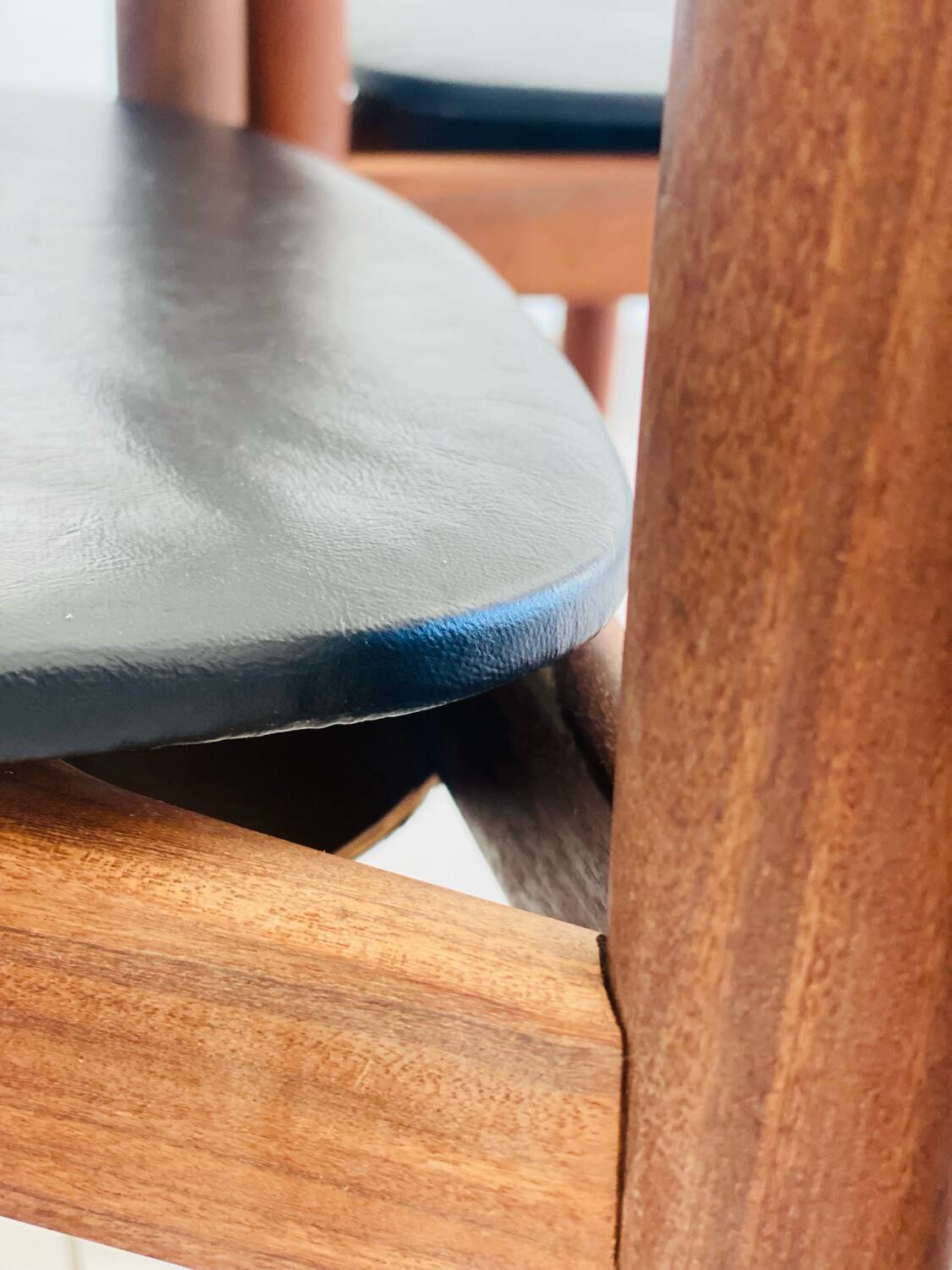 Set of 4 vintage Hans Olsen chairs for Frem Røjle Denmark