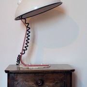 Sculptural Lamp "Snake" – Memphis & Postmodern Aesthetic – Massive