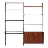 Rosewood shelving unit, Danish design, 1960s, designer: Kai Kristiansen, ma