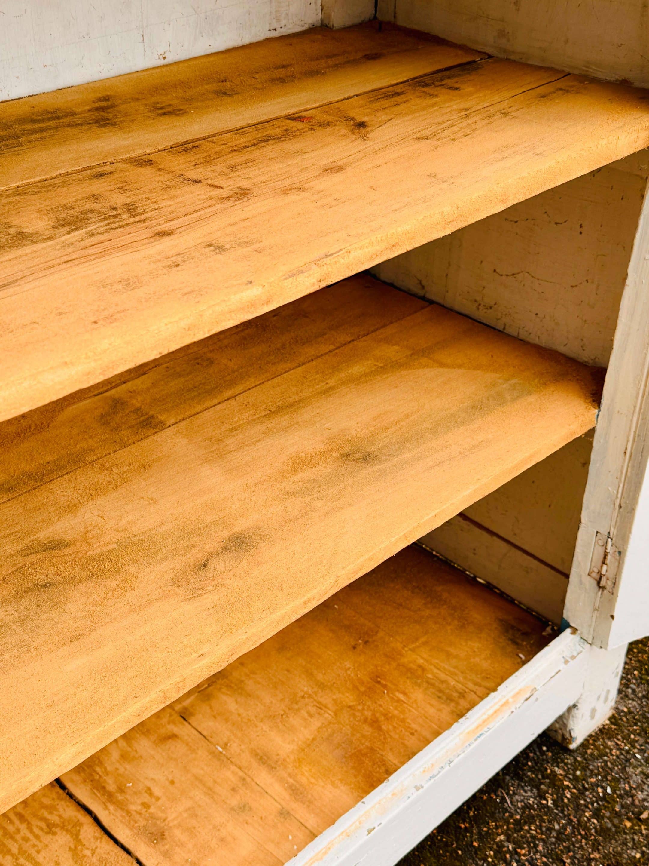Antique Parisian sideboard, two doors, two drawers
