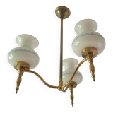 Romantic 3-branch chandelier