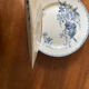Flat plates Sarreguemines Terre de Fer model Blue Favorite
