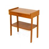 Teak bedside table, sweden, 1960