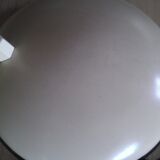 Office lamp metal cream patella