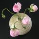 Soliflore ceramic ball signed