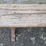 Old farm bench, natural color, vintage
