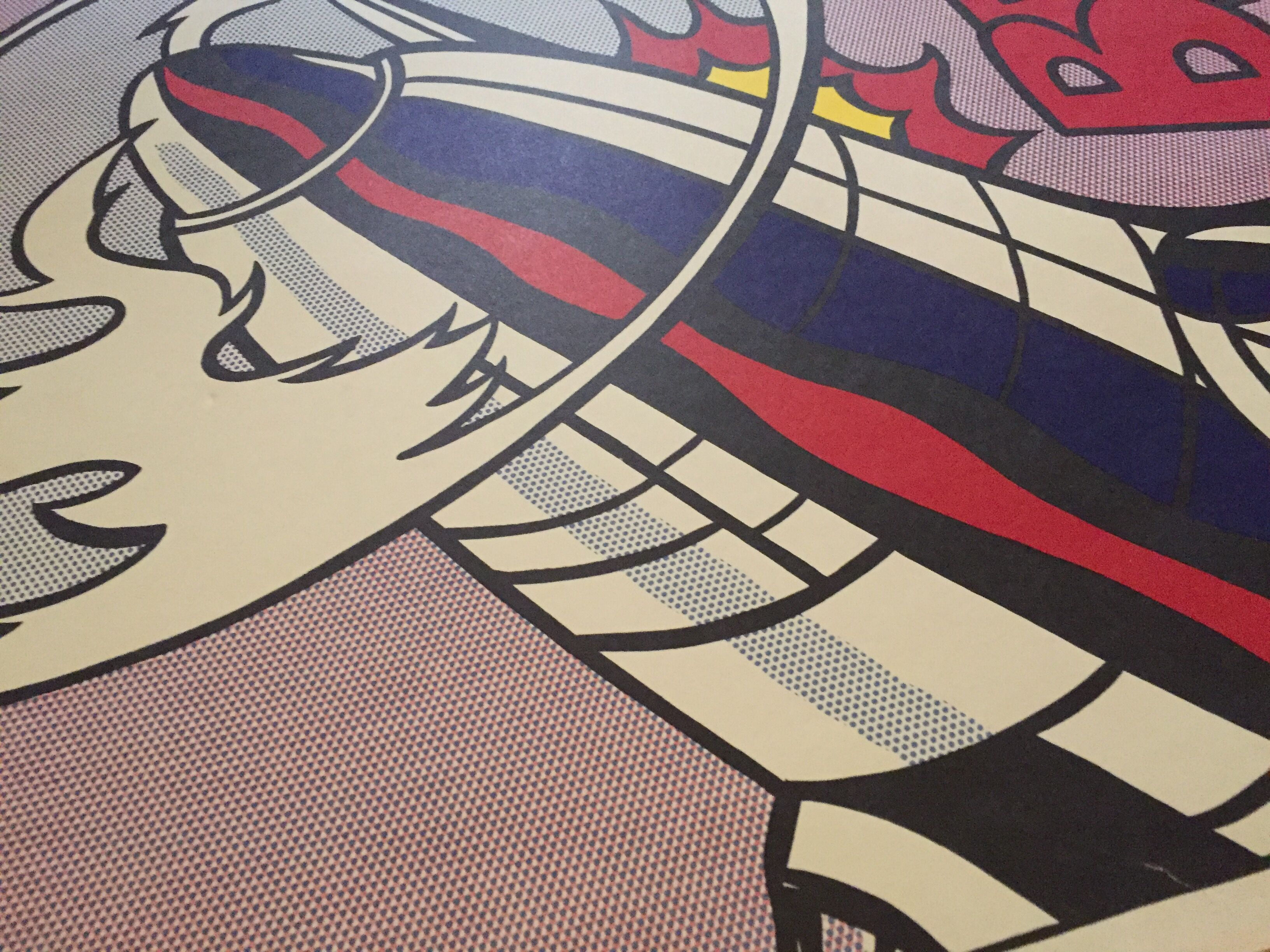 Roy Lichtenstein "as i opened fire"