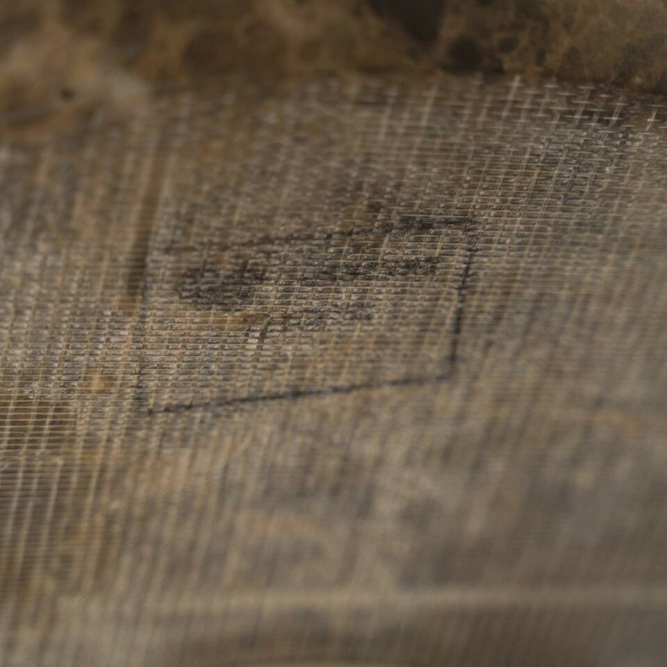 Eero Saarinen & Knoll, 2 "tulip" side tables in "EMPERADOR" marble, 20th century