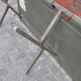 Us army military folding bed, 1950s