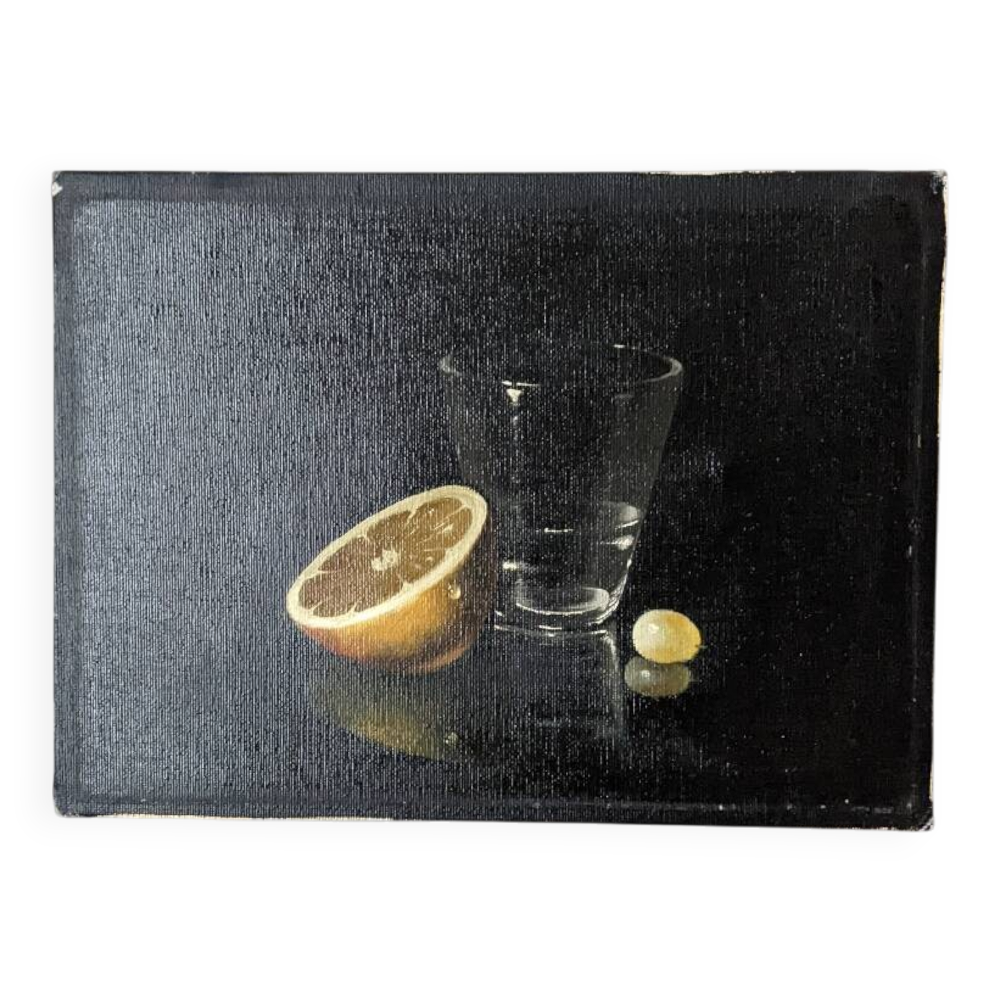 Still life oil on canvas contemporary painting